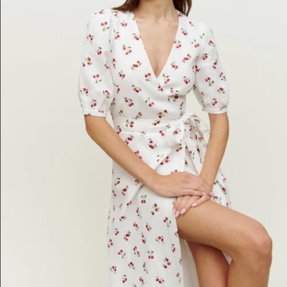 Reformation Weiss midi dress NEW W TAGS